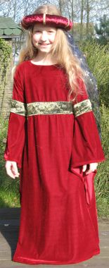 Kinderkleid Gerlind rot Kinderkleid Gerlind rot